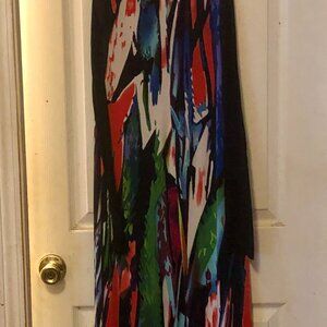 Body Central  Multicolor Haltor Maxi dress/medium